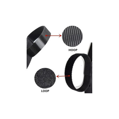 5 X ORGANIZADOR CABLES VELCRO ESCRITORIO OFICINA COMPUTADOR