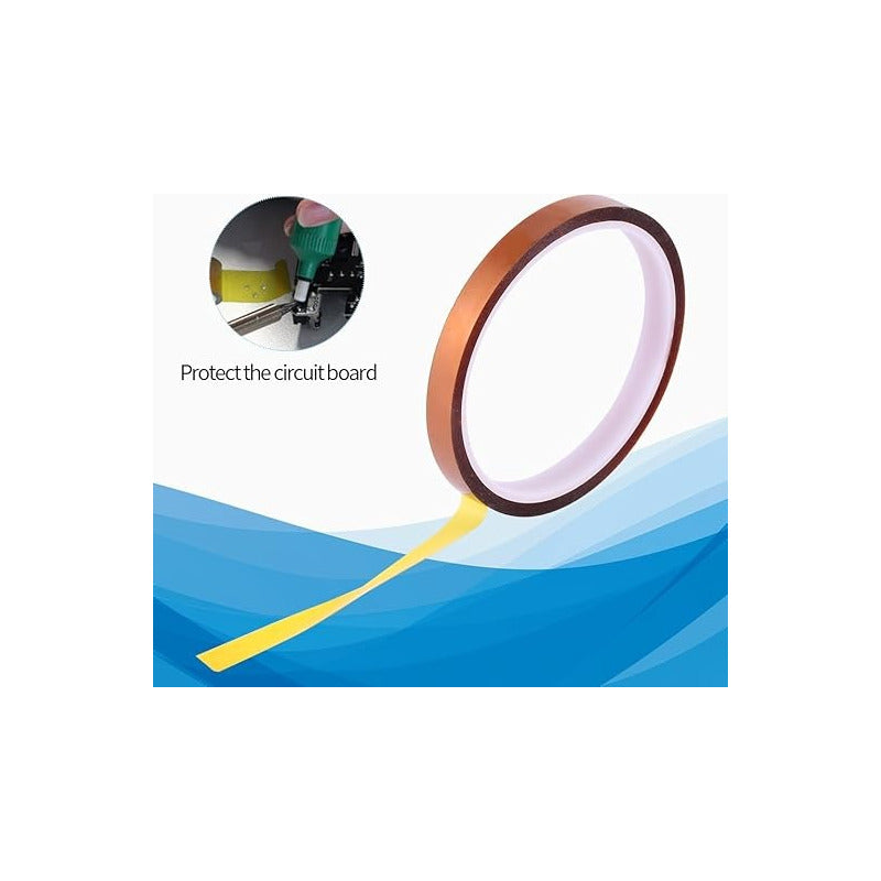 2X CINTA TÉRMICA 12MM 10MTS 50° 260° SUBLIMACIÓN ELECTRÓNICA NARANJA CLARO