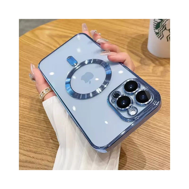 ESTUCHE PROTECTOR FLEXIBLE QI PARA IPHONE 15 PRO MAX FUNDA