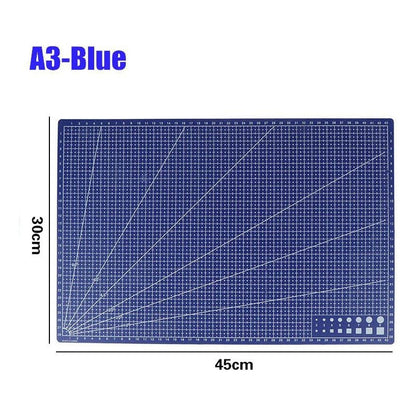 A3 TAPETE CORTE PAPEL MANUALIDADES BISUTERÍA ALFOMBRILLA AZUL MARINO