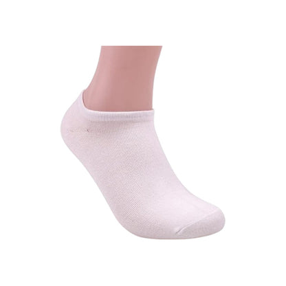 2X PARES MEDIAS TOBILLERAS BLANCAS CALCETINES BLANCO LISO 36-41
