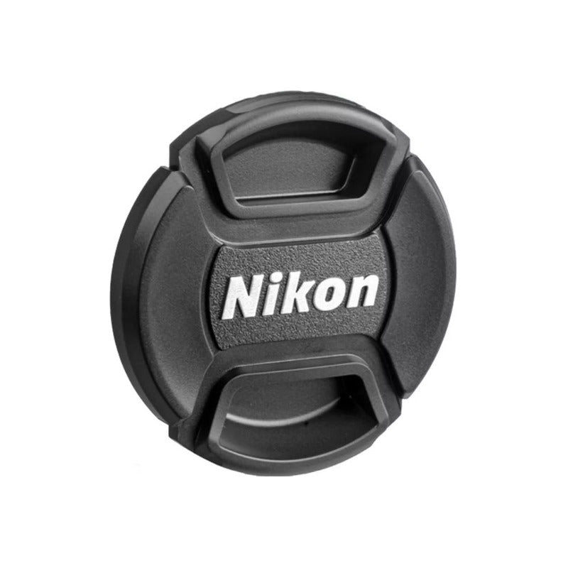 TAPA Ø82MM LENTE NIKON FRONTAL+CUERDA FOTO VIDEO CAMARA NEGRO