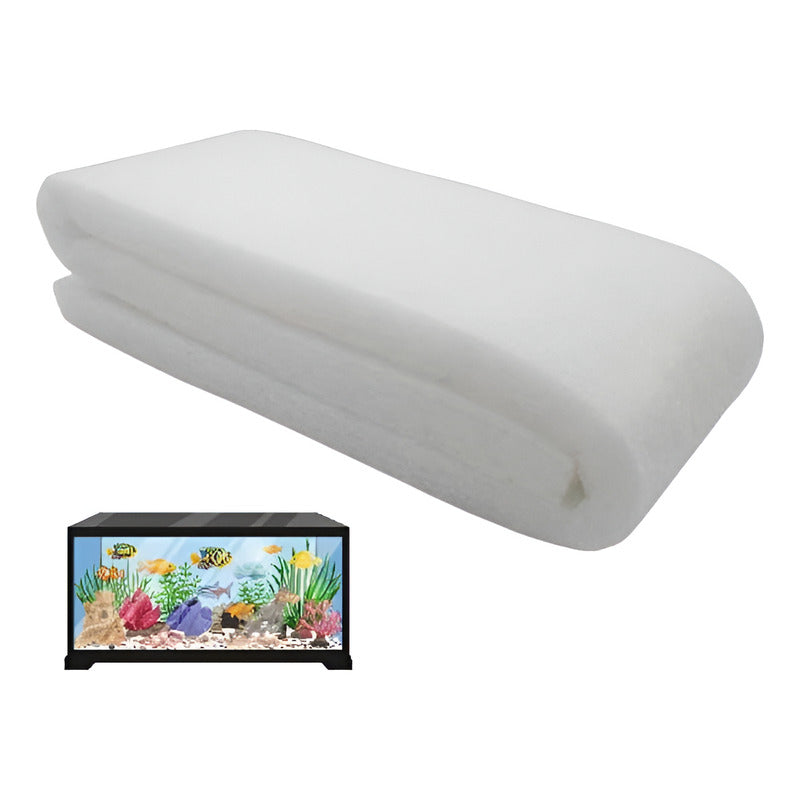 FILTRO BIOQUIMICO 3CMS ACUARIO PECERA 25X12 ESPONJA ESPUMA 110/220V