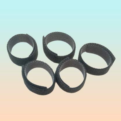 5 X ORGANIZADOR CABLES VELCRO ESCRITORIO OFICINA COMPUTADOR