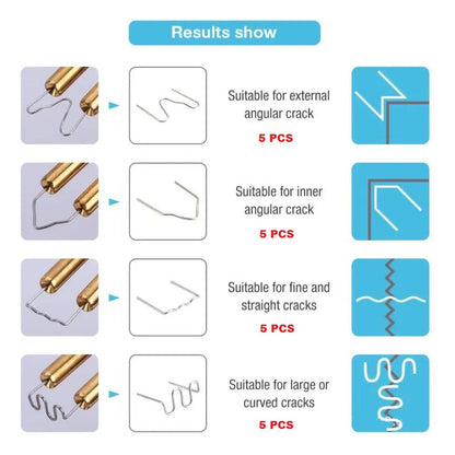 PISTOLA MÁQUINA SOLDAR PLÁSTICO SOLDADOR RESTAURACIÓN ROJO 110V