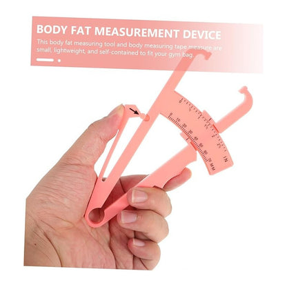 ADIPÓMETRO PLICÓMETRO ROSADO MEDIDOR DE GRASA CORPORAL