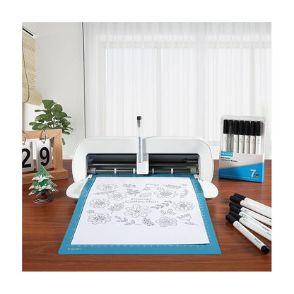 TAPETE CORTE 8X12 PULGADAS LIGHT GRIP PARA CRICUT CAMEO AZUL CLARO