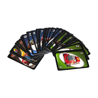 JUEGO CARTAS UNO VERSIÓN LIMITADA CARS MESA DIVERSIÓN