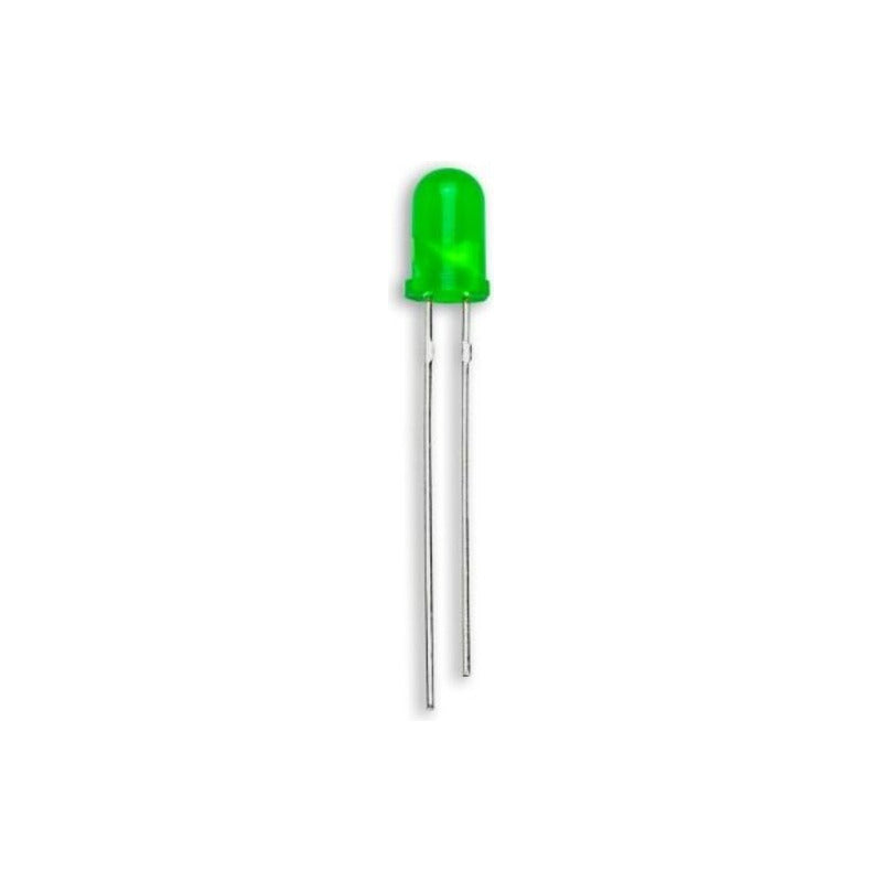 10X LUZ LED DIODO 3MM VERDE 20MA 3.0-3.2V 6000-7000MCD 3.0-3.2 VERDE