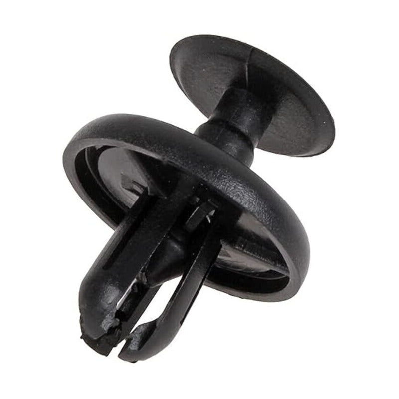 10X CLIPS RETENCIÓN EMPUJE REMACHE AJUSTE CARRO 20X10.5X7MM NEGRO