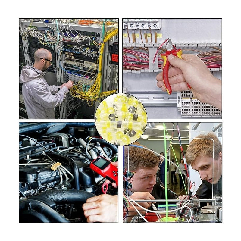 10X CONECTOR TERMOENCOGIBLE TERMORETRACTIL 6 X 6.8 X 40 MM