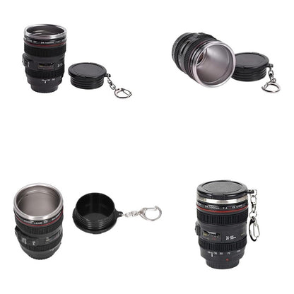 LLAVERO TIPO LENTE CANON EF 24-105MM REGALO FOTOGRAFIA FOTO NEGRO