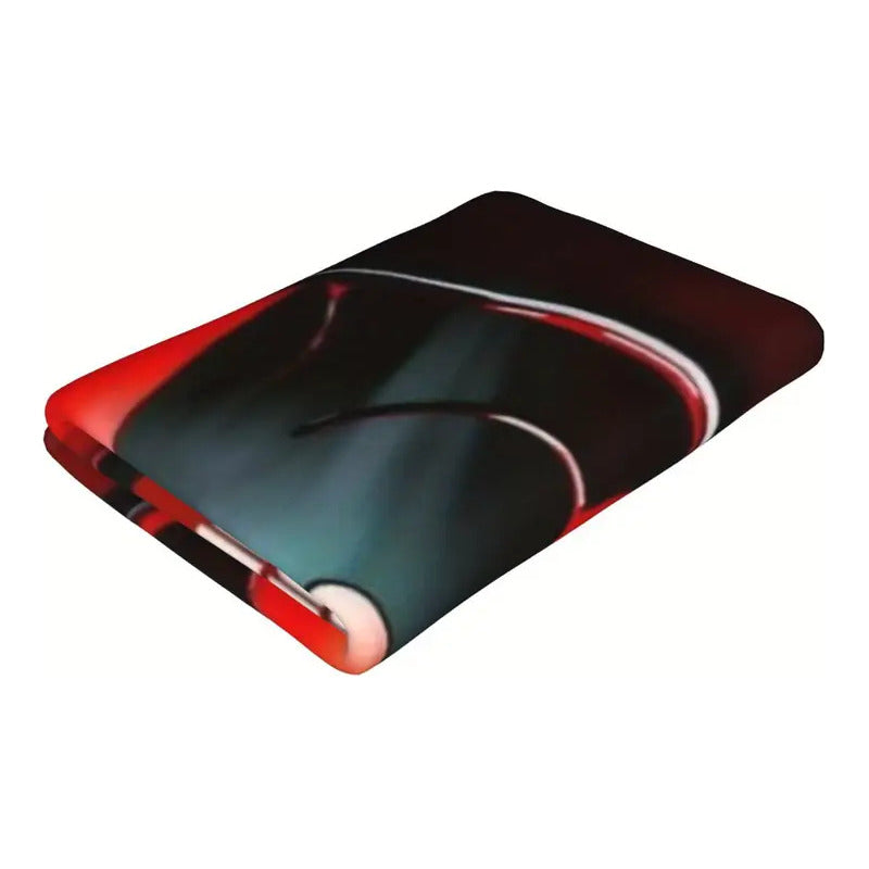 TOALLA PLAYA BAÑO LOGO THUNDERCATS 80X160 CMS NEGRO ROJO LOGO THUNDERCATS