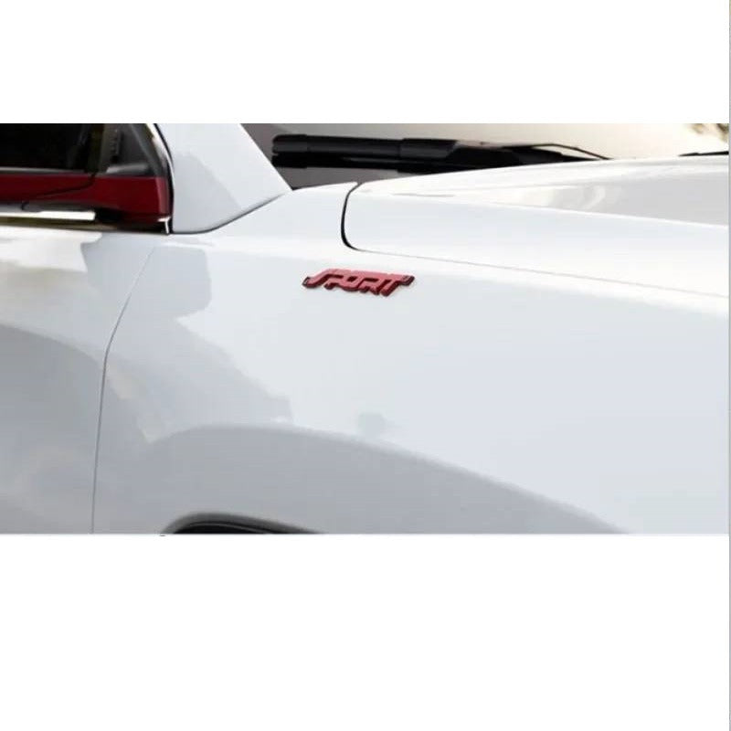 EMBLEMA SPORT 3D METAL ADHESIVO CARRO VEHÍCULO INSIGNIA LUJO