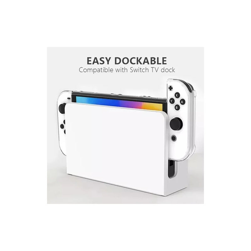 PROTECTOR PANTALLA ACRILICO NINTENDO SWITCH OLED CONSOLA TRANSPARENTE