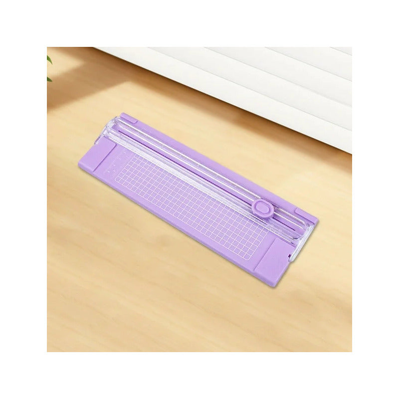 CORTADOR PAPEL BIDIRECCIONAL A4 MANUAL PORTATIL GUILLOTINA