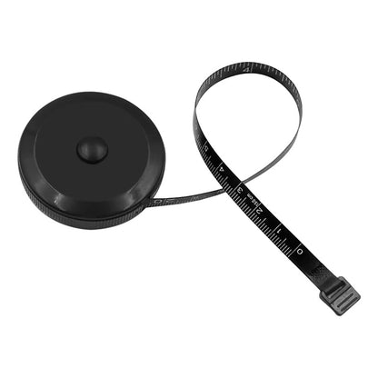 METRO CORPORAL RETRÁCTIL NEGRO BOLSO CARTERA GIMNASIO NEGRO