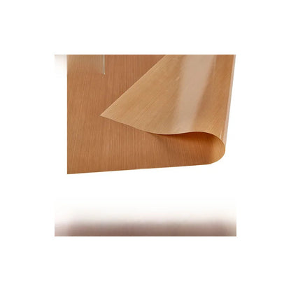 HOJA TEFLÓN 30X20 CMS SUBLIMACIÓN COCINA PLANCHA CALOR HORNO MARRÓN CLARO