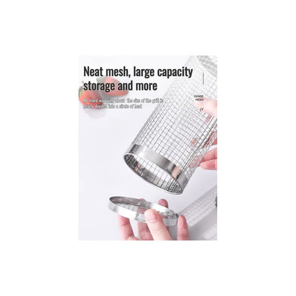 CANASTA REJILLA PARRILLA ASADO BBQ MULTIFUNCIONAL ACERO INOX