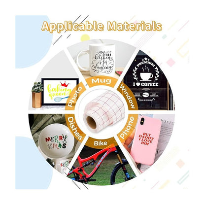 ROLLO PAPEL TRANSFER VINILO TRANSPARENTE 3MTS X 30CMS