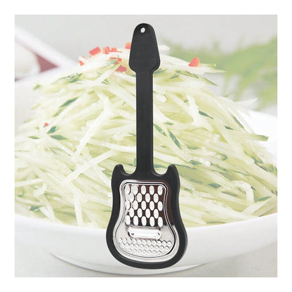 RALLADOR QUESO 3 EN 1 ACERO INOXIDABLE GUITARRA ELÉCTRICA NEGRO