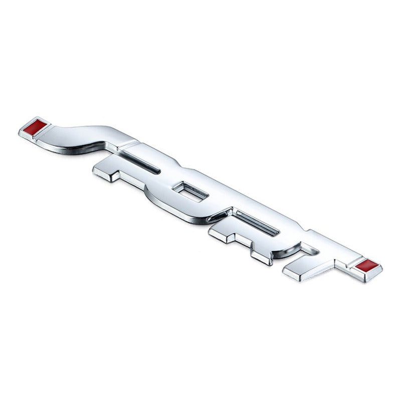EMBLEMA CARRO SPORT 3D METAL ADHESIVO INSIGNIA LUJO VEHÍCULO