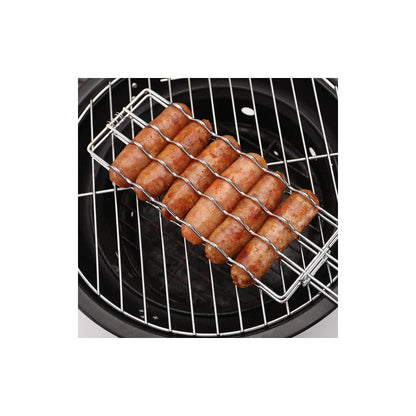PARRILLA ACERO INOXIDABLE SALCHICHAS BBQ RESTAURANTE COCINA
