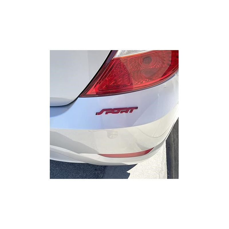 EMBLEMA SPORT 3D METAL ADHESIVO CARRO VEHÍCULO INSIGNIA LUJO