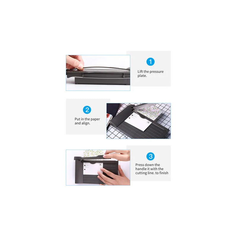 GUILLOTINA PAPEL A5 6 PULGADAS OFICINA ESCRITORIO ARTE