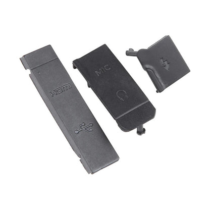 TAPA COBERTOR GOMA CAUCHO CONEXIONES CANON 5D MARK 4 NEGRO