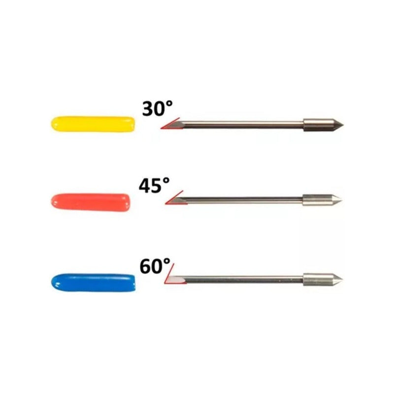 PORTA CUCHILLA GRAPHTEC CB09 CAMEO SILHOUETTE + 60° 45° 30° 60°