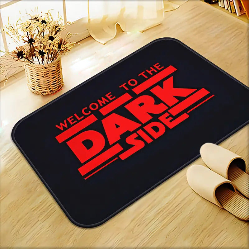 TAPETE HOGAR COCINA ENTRADA CASA DISEÑO DARK SIDE ROJO 40X60 60 CM 40 CM STAR WARS NEGRO/ROJO