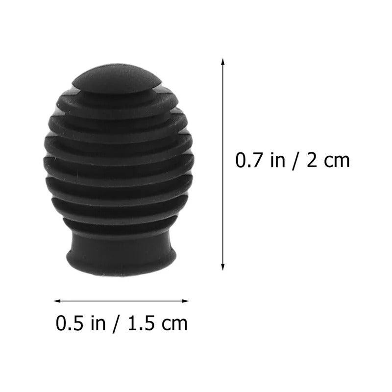 REDUCTOR SONIDO BAQUETAS PROTECTOR PROFESIONLAL 5A BATERÍA NEGRO 5A