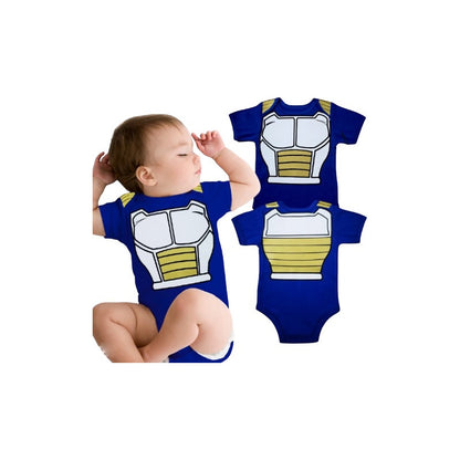 DISFRAZ BEBÉ VEGETA DRAGON BALL SAIYAJIN ROPA NIÑO AZUL MARINO 80-86