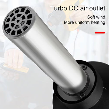 PISTOLA CALOR DIGITAL LCD 110V ESTACIÓN SOLDADURA AJUSTABLE GRIS OSCURO 110V