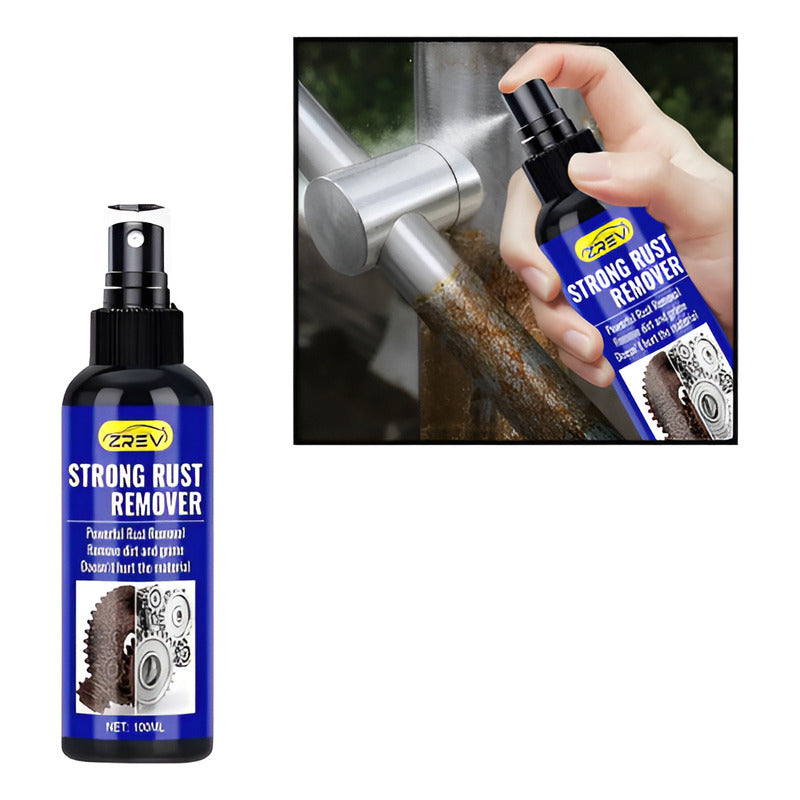 SPRAY UNIVERSAL REMOVEDOR ÓXIDO CORROSIÓN METAL VEHÍCULOS NEGRO