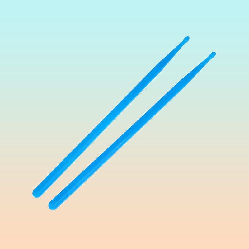 BAQUETAS 5A FLUORESCENTES AZUL BATERÍA PERCUSIÓN LIVE VIDEO AZUL 5A