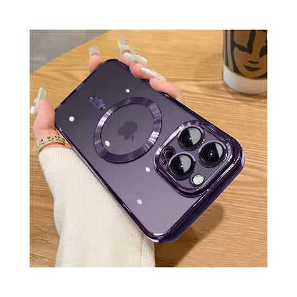 ESTUCHE PROTECTOR FLEXIBLE MAGNETICO QI PARA IPHONE 15 PRO