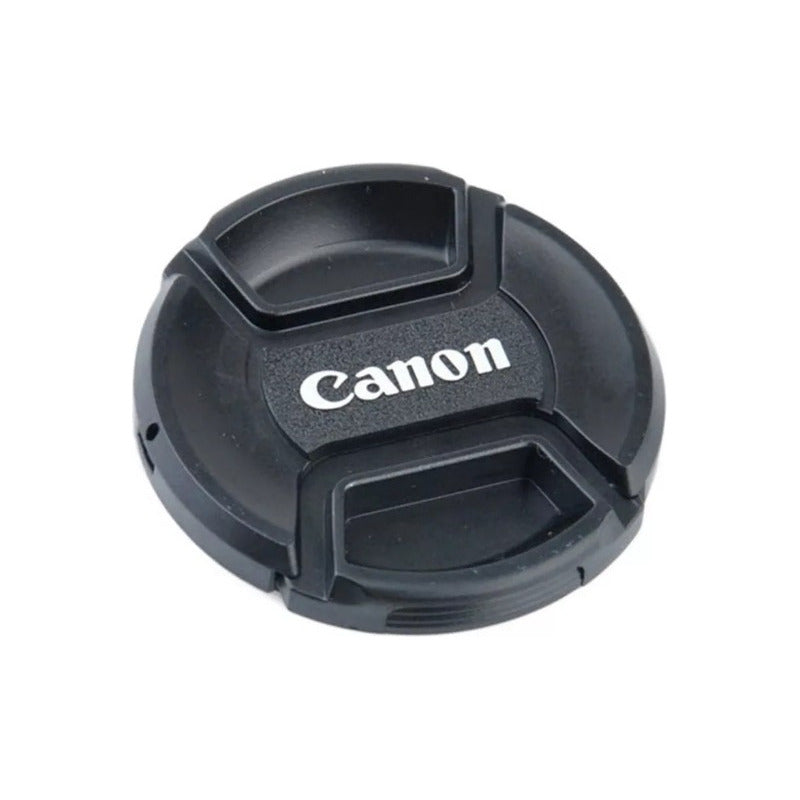 TAPA LENTE CANON FRONTAL+CUERDA Ø58MM CAMARA VIDEO FOTO NEGRO