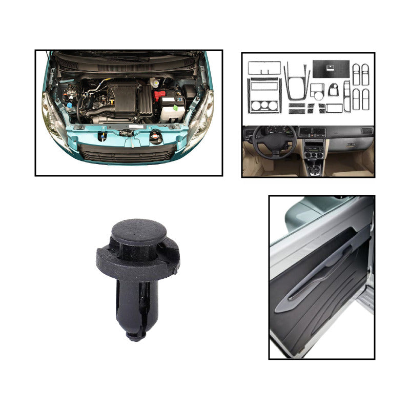 10X PIN CLIP PLÁSTICO AJUSTE 20X13X10MM CARRO TABLERO