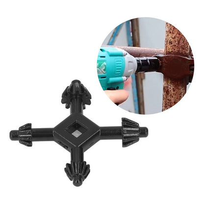 LLAVE TALADRO MANDRIL MANUAL MULTIFUNCIÓN 4-EN-1 HEXAGONAL