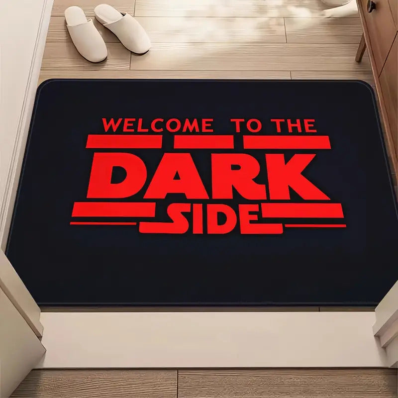 TAPETE HOGAR COCINA ENTRADA CASA DISEÑO DARK SIDE ROJO 40X60 60 CM 40 CM STAR WARS NEGRO/ROJO