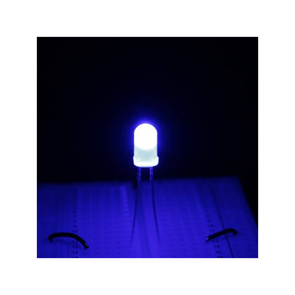 10X LUZ LED DIODO 3MM AZUL 20MA 3-3.2V 6000-7000MCD 3.0-3.2 AZUL