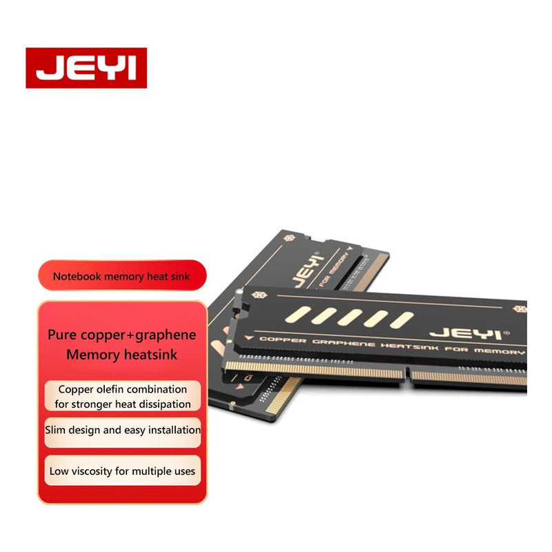 DISIPADOR GRAFENO COBRE MEMORIA RAM STICKER GAMER COMPUTADOR