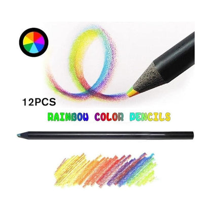 2X LAPIZ MULTICOLOR ARCOIRIS MULTICOLOR