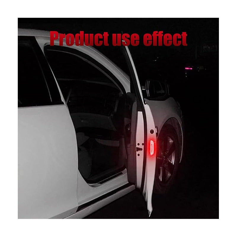 STICKER REFLECITVO PUERTAS OPEN CARRO VEHICULO NOCHE LUCES