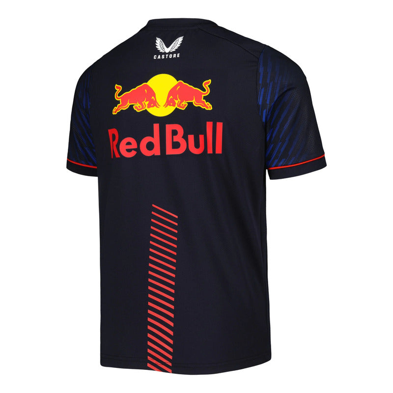 CAMISETA F1 RACING DEPORTIVA POLIESTER TRANSPIRABLE REDBULL AZUL MARINO REDBULL F1 - 1 MAX VERSTAPPEN 2XL (ASIA) POLIÉSTER