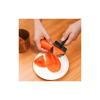 CORTADOR ESPIRAL FRUTAS ZANAHORIAS RÁBANOS PAPAS NEGRO