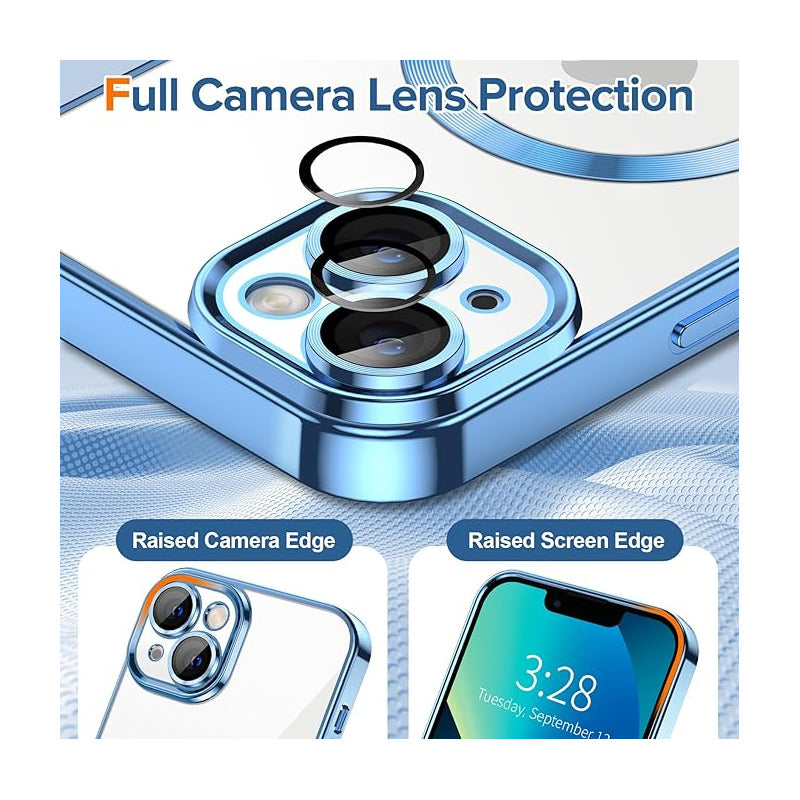 ESTUCHE PROTECTOR FLEXIBLE PARA IPHONE 15 QI