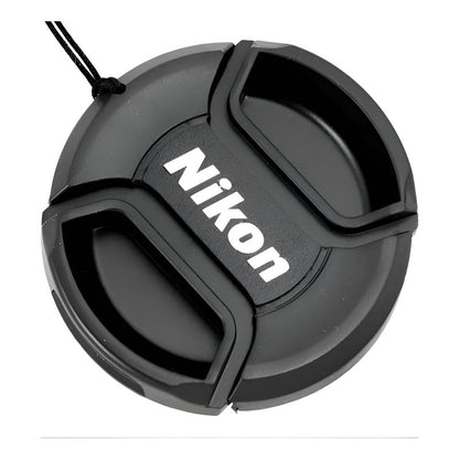 TAPA LENTE NIKON FRONTAL+CUERDA Ø58MM FOTO VIDEO CAMARA NEGRO